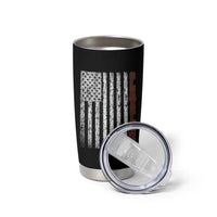 Cleveland Ohio State Pride Vintage American Flag Tumbler Cup Vintage American Flag Ohio State Pride
