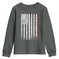 Cleveland Ohio State Pride Vintage American Flag Youth Sweatshirt