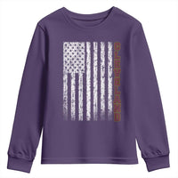 Cleveland Ohio State Pride Vintage American Flag Youth Sweatshirt