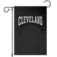 Cleveland Ohio OH City Throwback Design Vintage Garden Flag