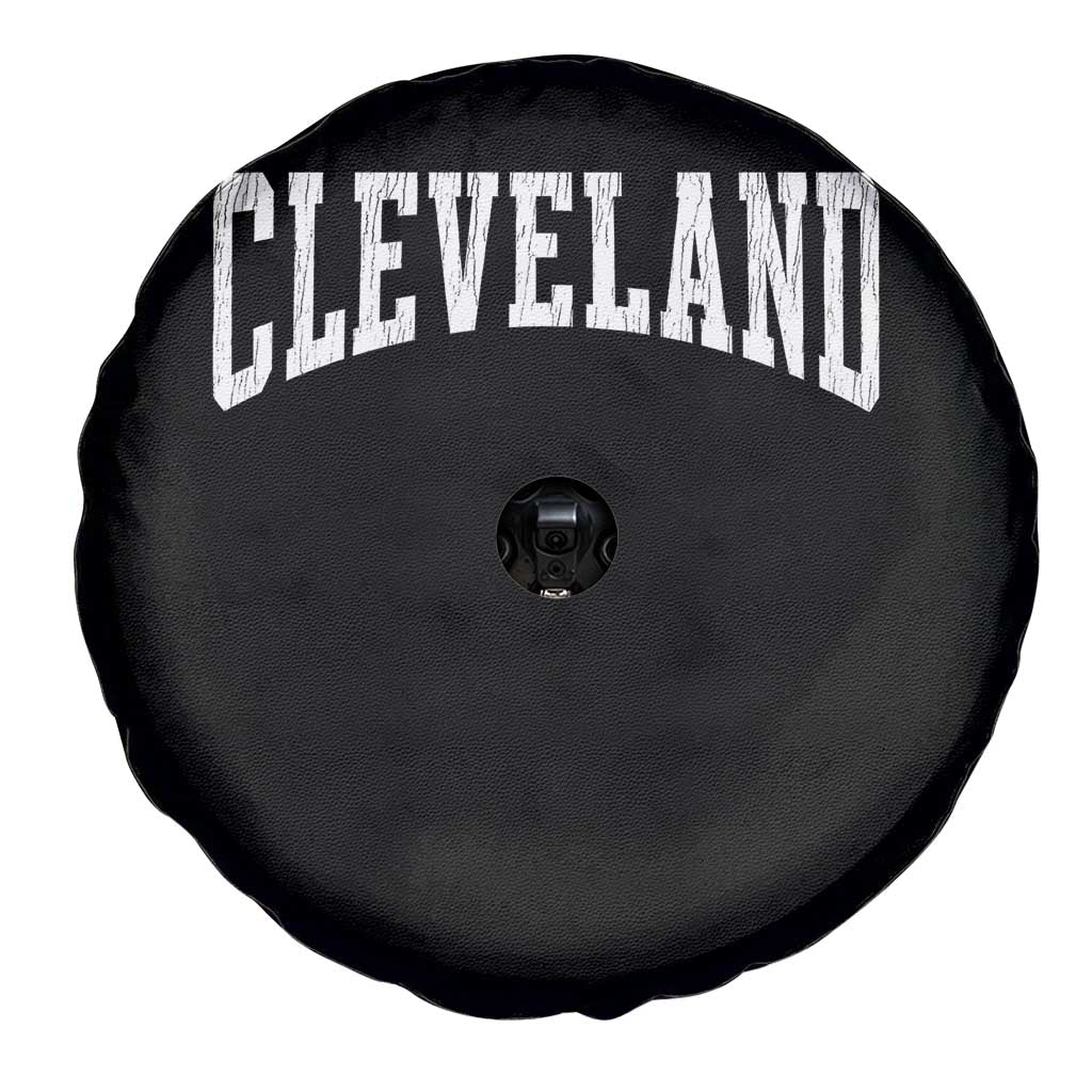 Cleveland Ohio OH City Throwback Design Vintage Spare Tire Cover