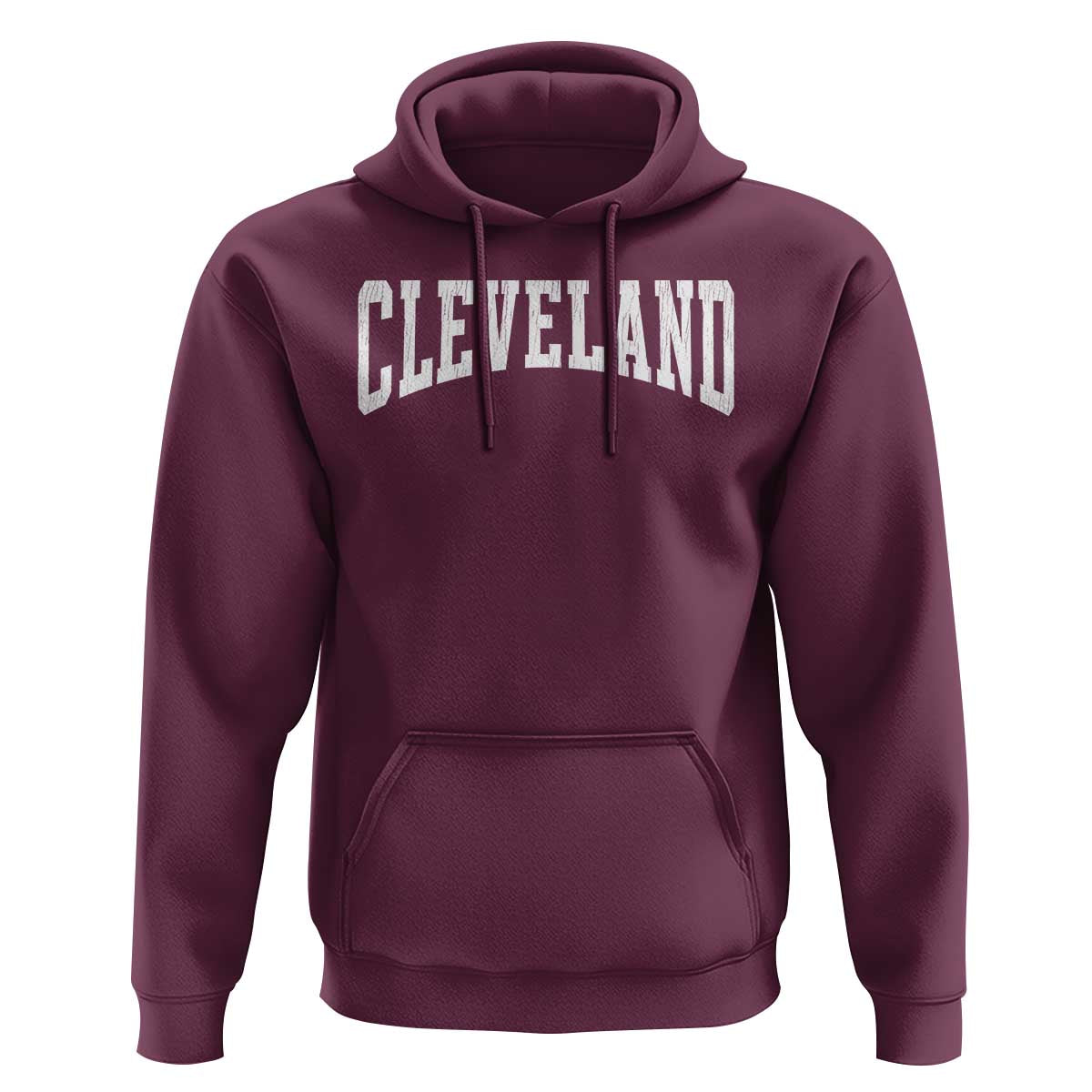 Cleveland Ohio OH City Throwback Design Vintage Hoodie
