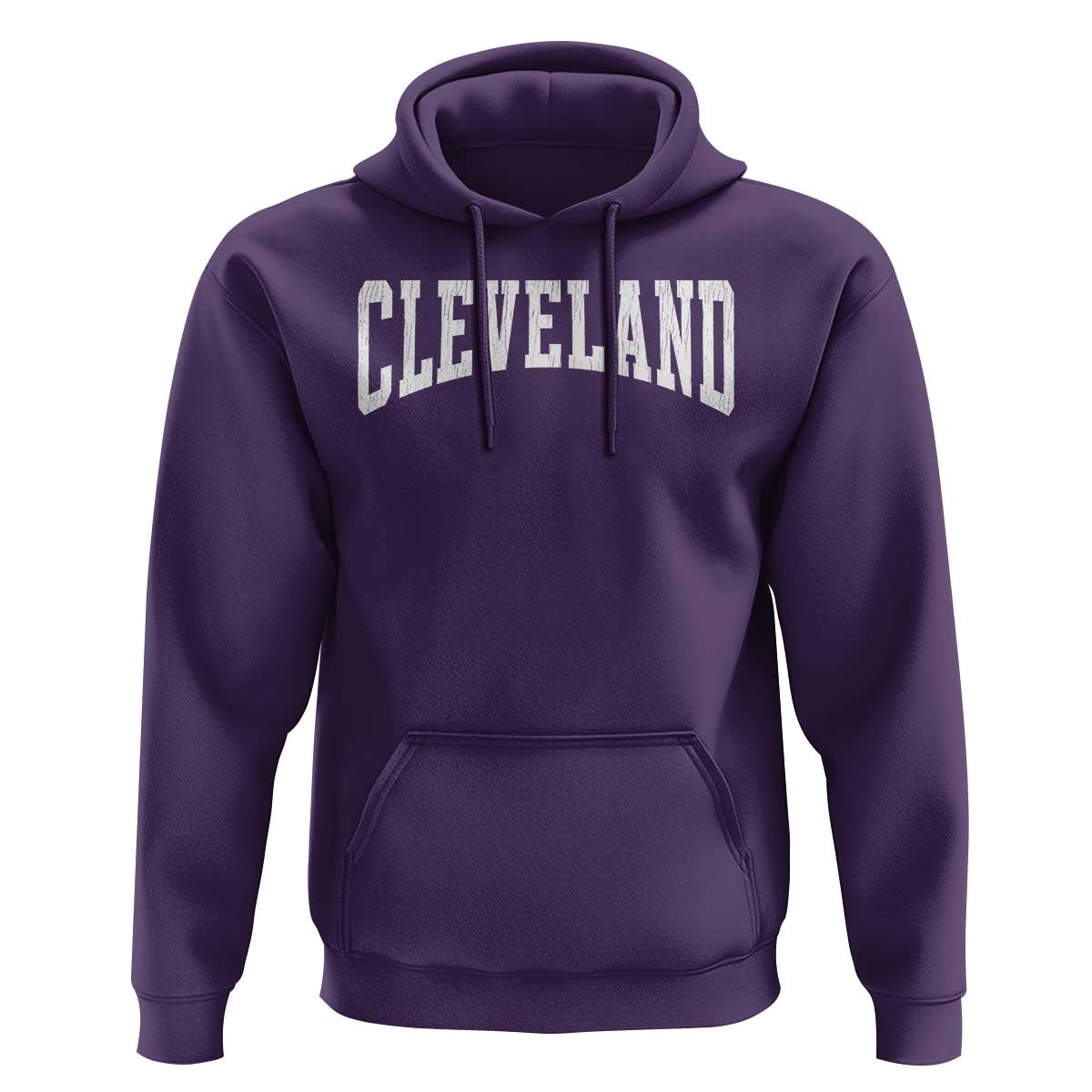 Cleveland Ohio OH City Throwback Design Vintage Hoodie