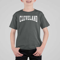 Cleveland Ohio OH City Throwback Design Vintage T Shirt For Kid