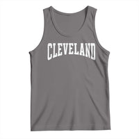 Cleveland Ohio OH City Throwback Design Vintage Tank Top
