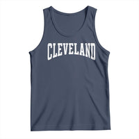 Cleveland Ohio OH City Throwback Design Vintage Tank Top