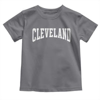 Cleveland Ohio OH City Throwback Design Vintage Toddler T Shirt