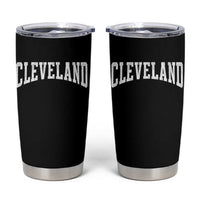 Cleveland Ohio OH City Throwback Design Vintage Tumbler Cup