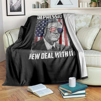 Franklin D Roosevelt Throw Blanket Great Depression New Deal With It