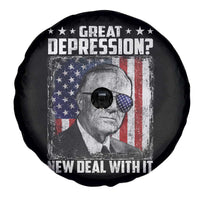 Franklin D Roosevelt Spare Tire Cover Great Depression New Deal With It