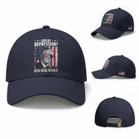 Franklin D Roosevelt Baseball Cap Great Depression New Deal With It