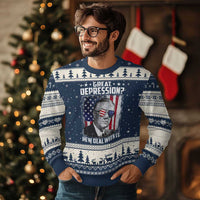 Franklin D Roosevelt Ugly Christmas Sweater Great Depression New Deal With It