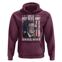 Franklin D Roosevelt Hoodie Great Depression New Deal With It