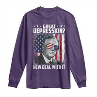 Franklin D Roosevelt Long Sleeve Shirt Great Depression New Deal With It