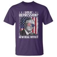 Franklin D Roosevelt T Shirt Great Depression New Deal With It