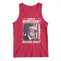 Franklin D Roosevelt Tank Top Great Depression New Deal With It