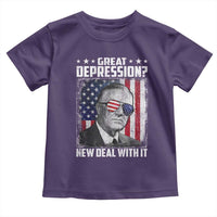 Franklin D Roosevelt Toddler T Shirt Great Depression New Deal With It