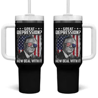 Franklin D Roosevelt Tumbler With Handle Great Depression New Deal With It