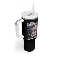 Franklin D Roosevelt Tumbler With Handle Great Depression New Deal With It