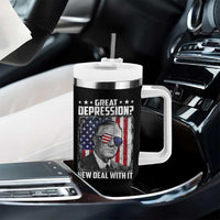 Franklin D Roosevelt Tumbler With Handle Great Depression New Deal With It