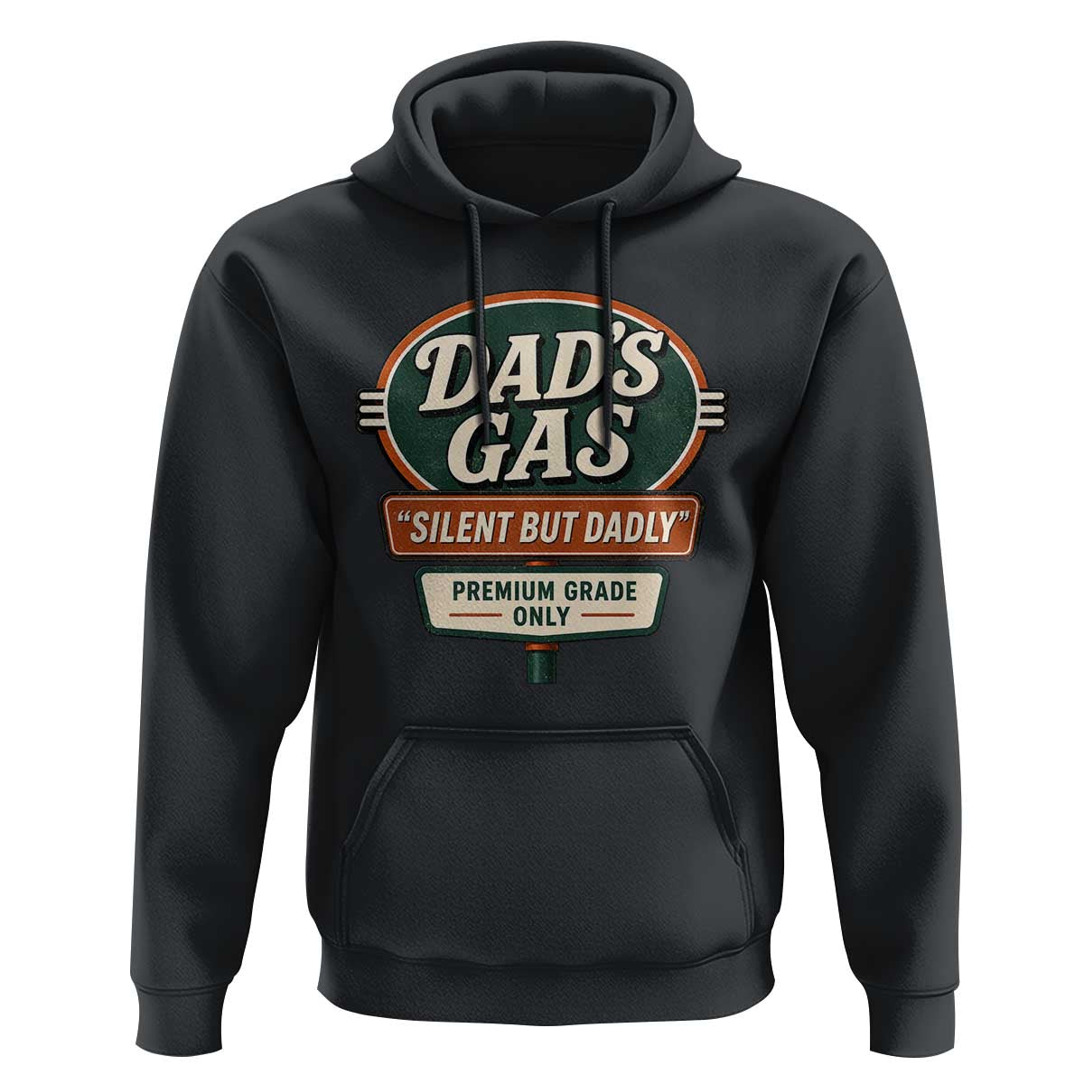 Dads Gas Silent But Dadly Hoodie Funny Fart Dad Farting Father's Day