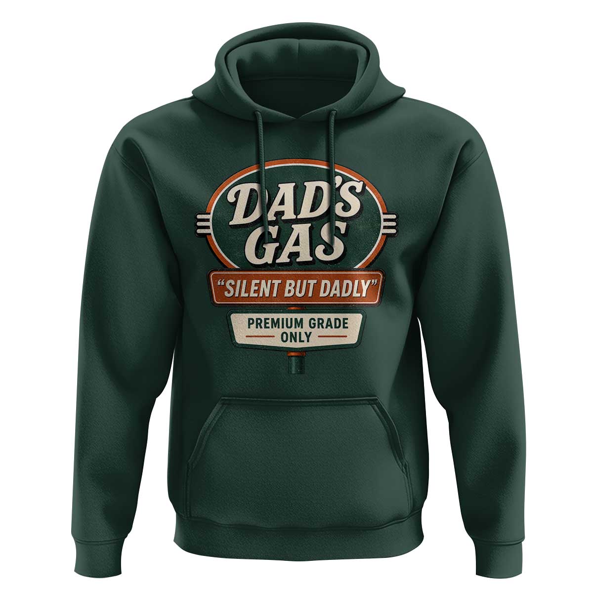 Dads Gas Silent But Dadly Hoodie Funny Fart Dad Farting Father's Day