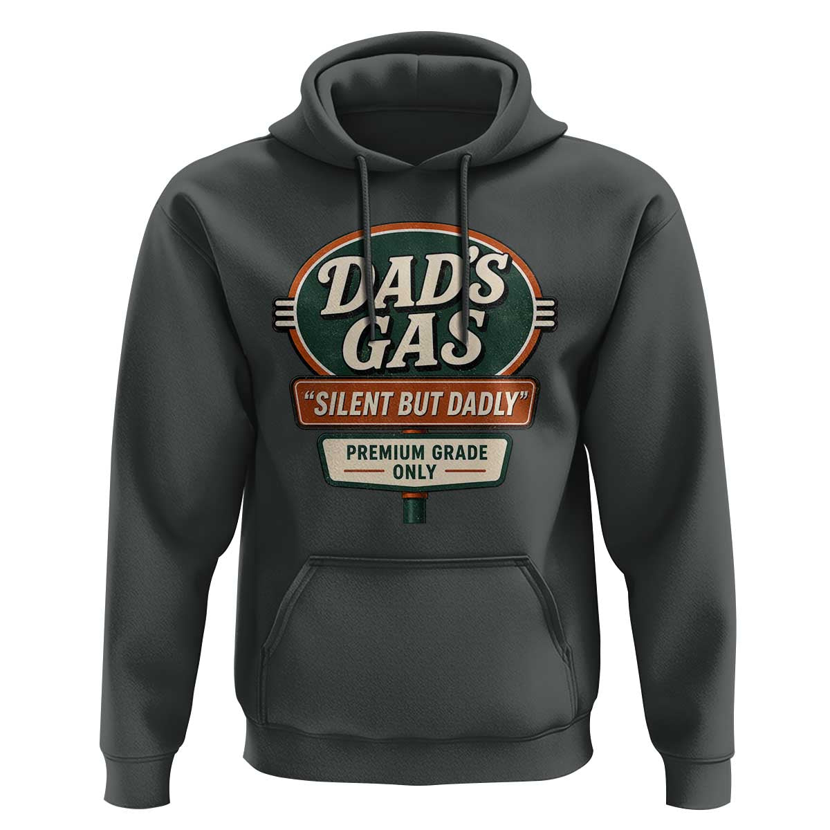 Dads Gas Silent But Dadly Hoodie Funny Fart Dad Farting Father's Day