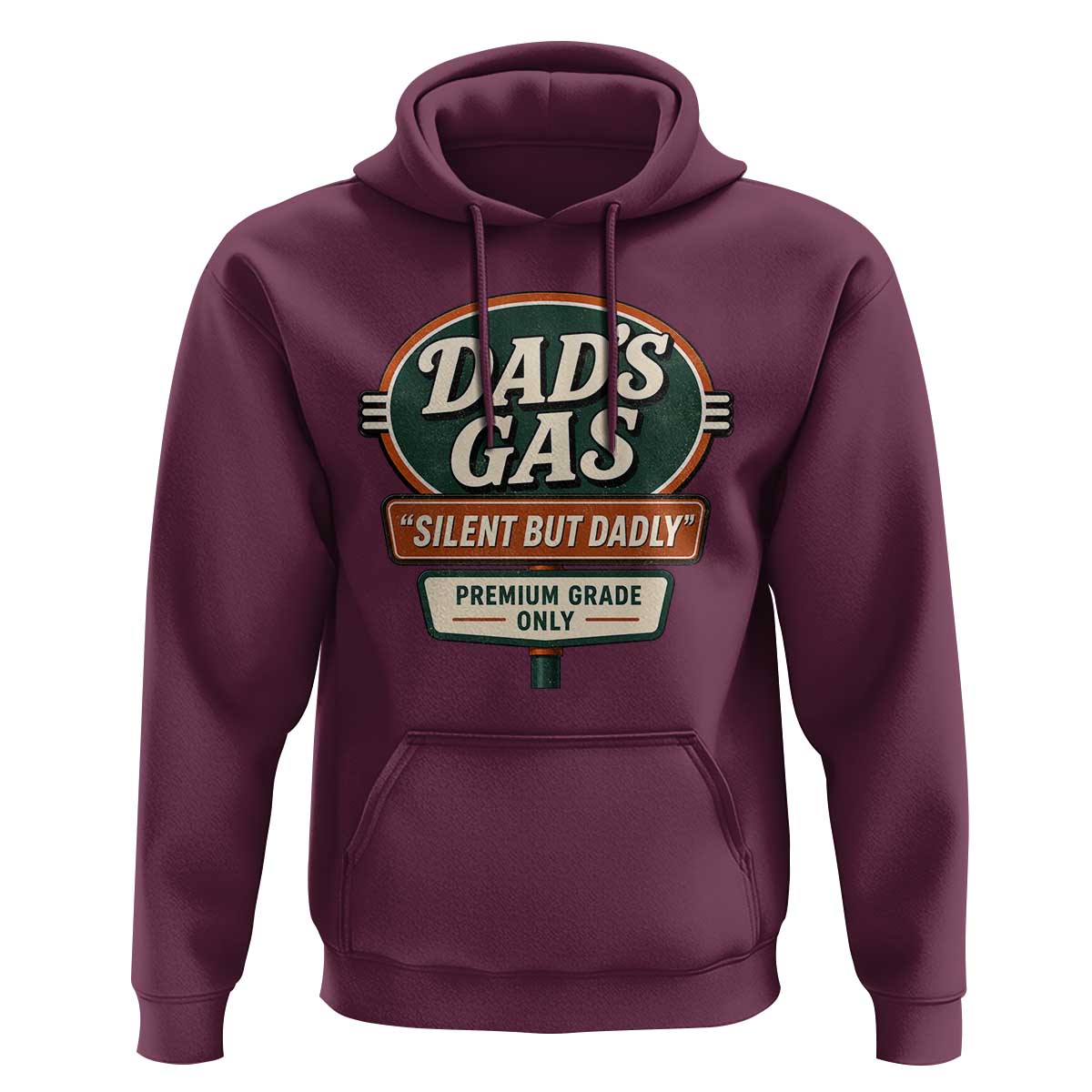 Dads Gas Silent But Dadly Hoodie Funny Fart Dad Farting Father's Day