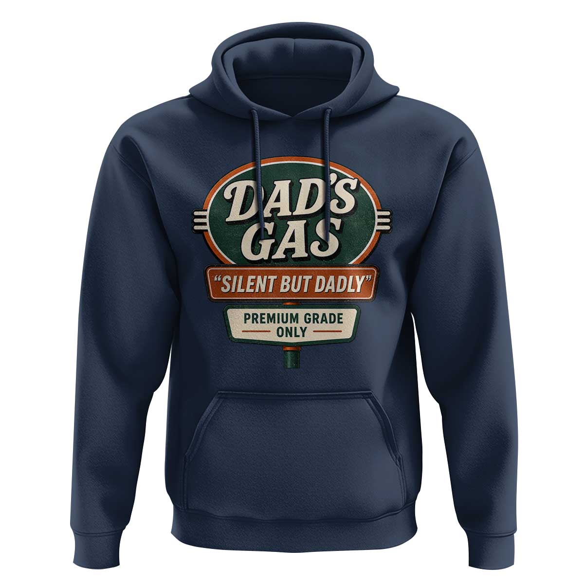 Dads Gas Silent But Dadly Hoodie Funny Fart Dad Farting Father's Day