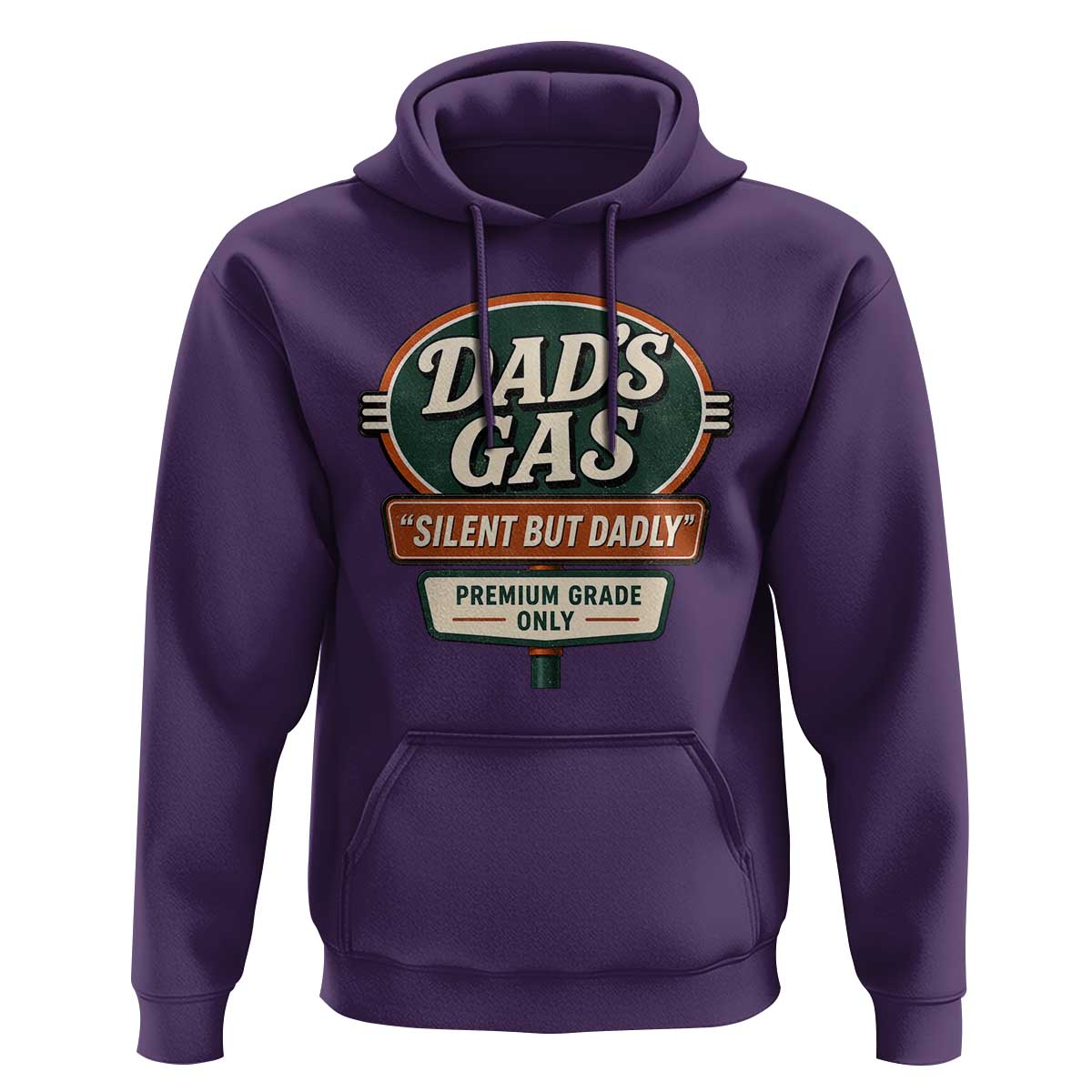 Dads Gas Silent But Dadly Hoodie Funny Fart Dad Farting Father's Day