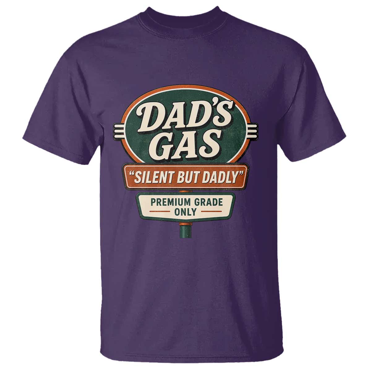Dads Gas Silent But Dadly T Shirt Funny Fart Dad Farting Father's Day