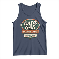 Dads Gas Silent But Dadly Tank Top Funny Fart Dad Farting Father's Day