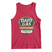 Dads Gas Silent But Dadly Tank Top Funny Fart Dad Farting Father's Day