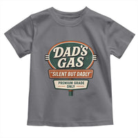 Dads Gas Silent But Dadly Toddler T Shirt Funny Fart Dad Farting Father's Day