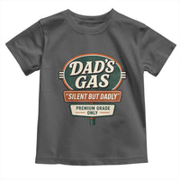 Dads Gas Silent But Dadly Toddler T Shirt Funny Fart Dad Farting Father's Day