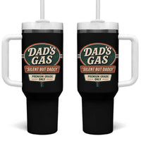 Dads Gas Silent But Dadly Tumbler With Handle Funny Fart Dad Farting Father's Day