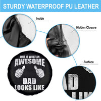 This Is What An Awesome Dad Looks Like Spare Tire Cover Funny Fathers Day Gifts
