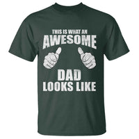 This Is What An Awesome Dad Looks Like T Shirt Funny Fathers Day Gifts