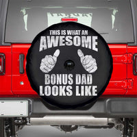 This Is What An Awesome Bonus Dad Looks Like Spare Tire Cover Funny Step Dad Fathers Day Gifts