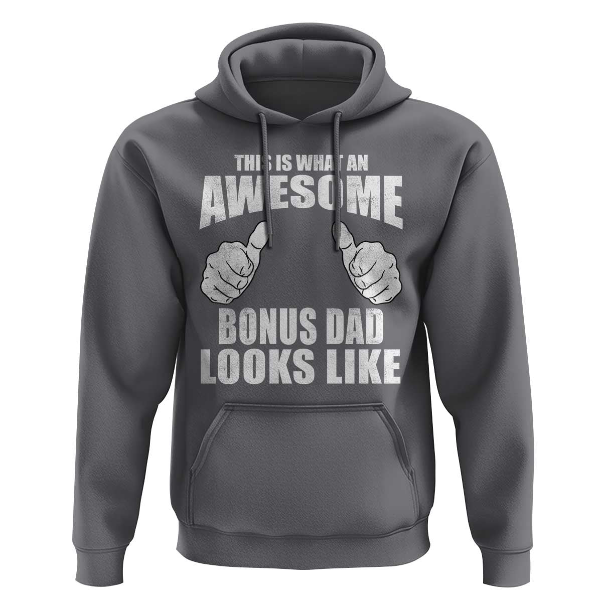 This Is What An Awesome Bonus Dad Looks Like Hoodie Funny Step Dad Fathers Day Gifts