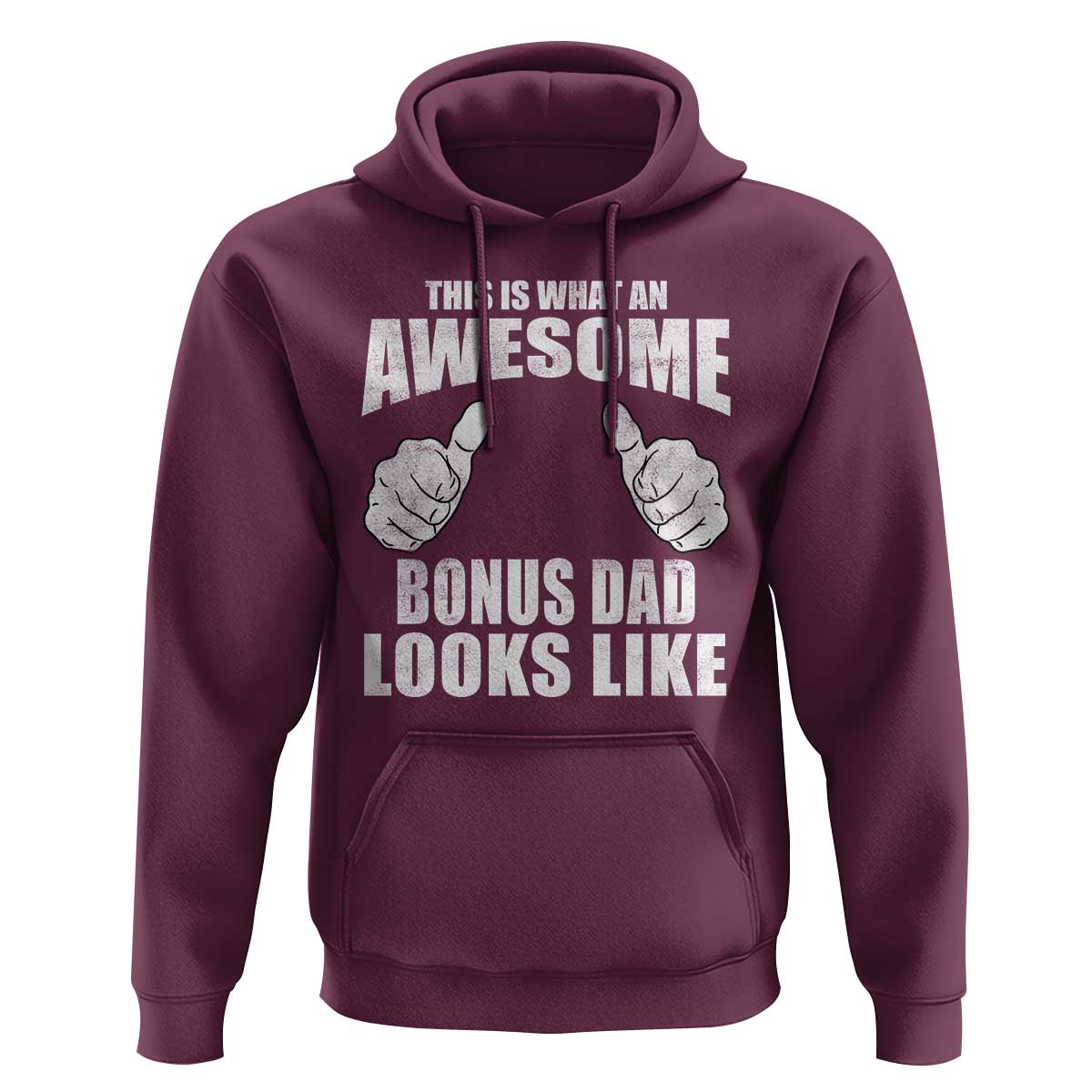 This Is What An Awesome Bonus Dad Looks Like Hoodie Funny Step Dad Fathers Day Gifts