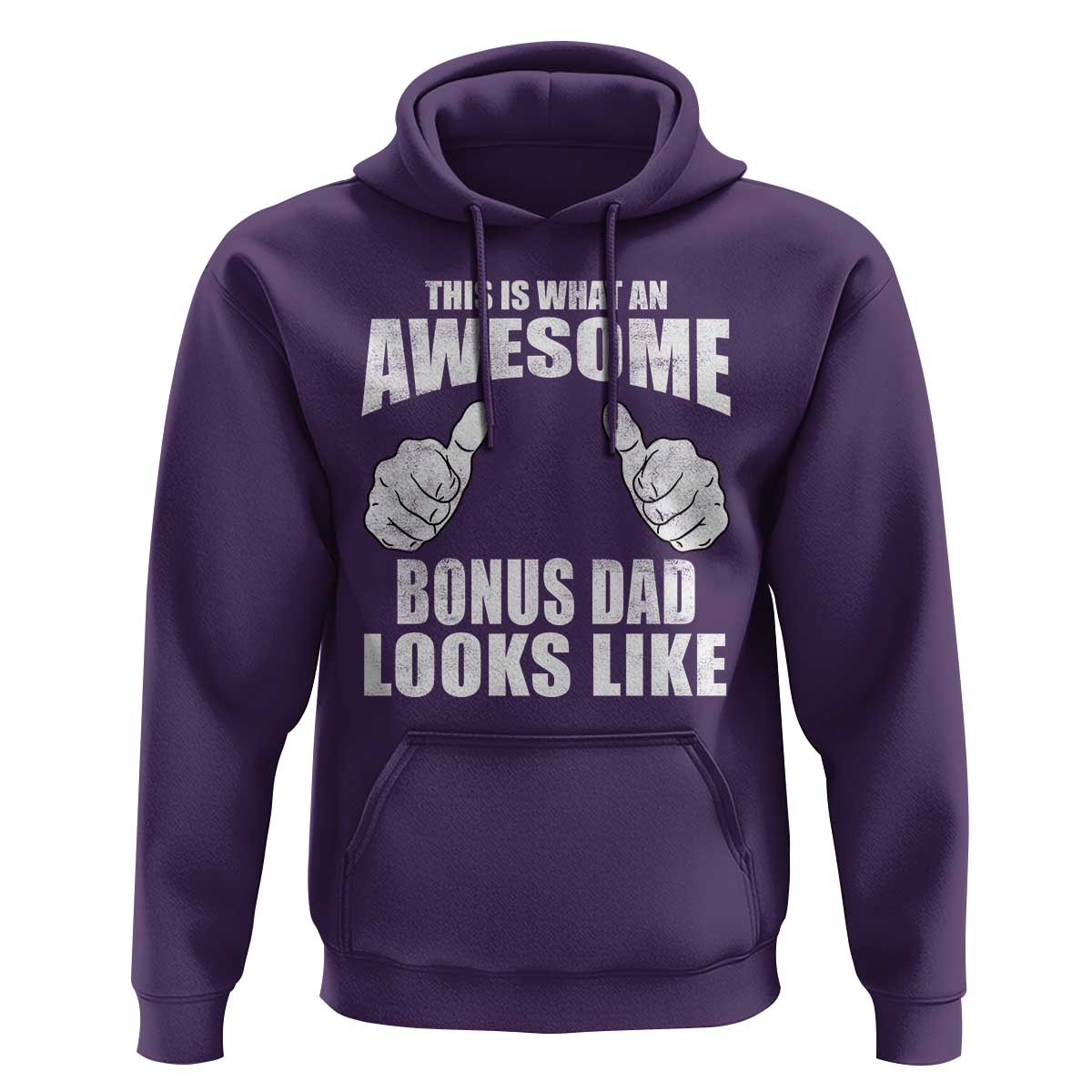 This Is What An Awesome Bonus Dad Looks Like Hoodie Funny Step Dad Fathers Day Gifts