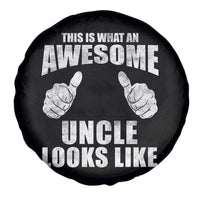This Is What An Awesome Uncle Looks Like Spare Tire Cover Funny Fathers Day Gifts