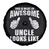 This Is What An Awesome Uncle Looks Like Spare Tire Cover Funny Fathers Day Gifts