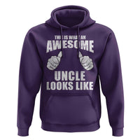 This Is What An Awesome Uncle Looks Like Hoodie Funny Fathers Day Gifts