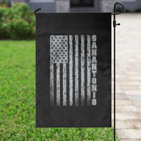 San Antonio Texas State Pride Vintage American Flag Garden Flag
