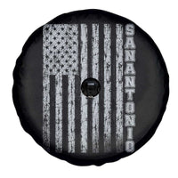 San Antonio Texas State Pride Vintage American Flag Spare Tire Cover