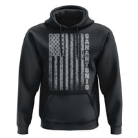 San Antonio Texas State Pride Vintage American Flag Hoodie
