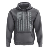 San Antonio Texas State Pride Vintage American Flag Hoodie