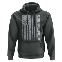 San Antonio Texas State Pride Vintage American Flag Hoodie